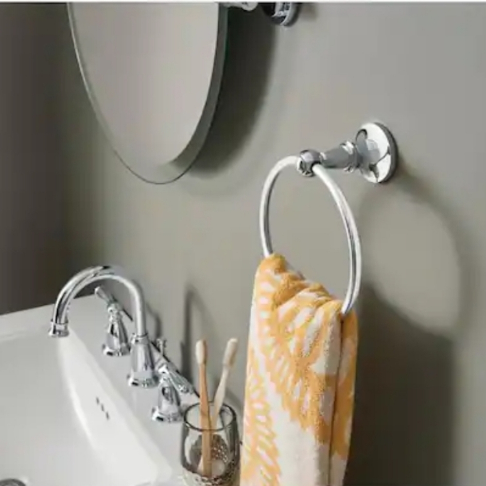 Moen Hillard press & mark towel hanger